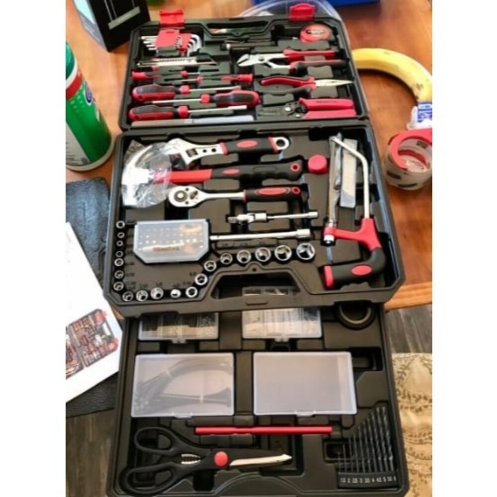 325 Piece Home Repair Tool Kit, General Home/Auto Repair Tool Set